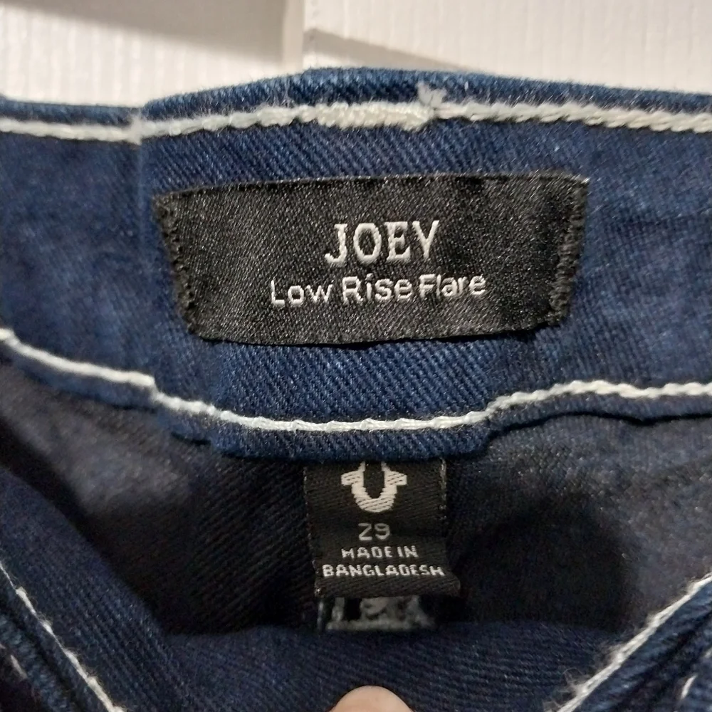 True Religion Joey Low Rise Flare Jeans, NWT, Size 29 - Picture 3 of 12